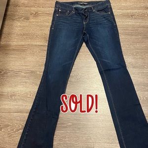 Express dark wash jeans 8L